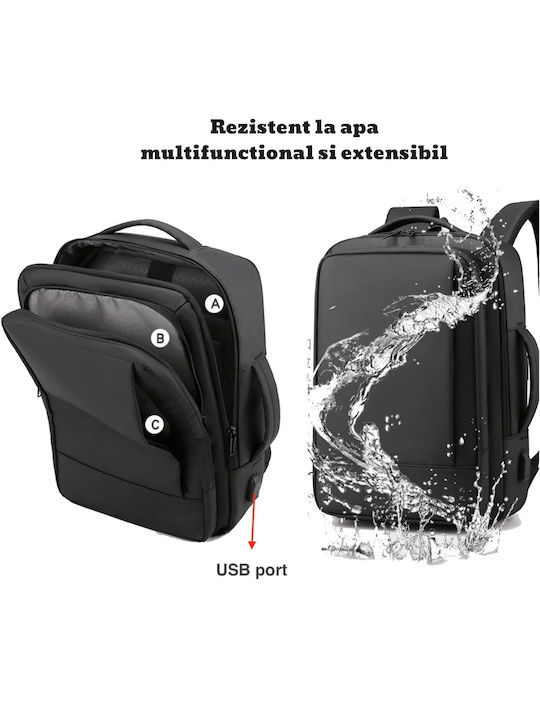 Tasche Rucksack für Laptop 15.6" in Schwarz Farbe