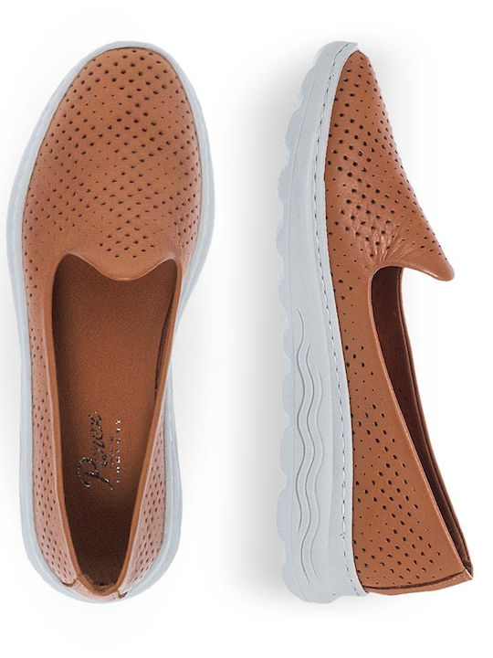 Γυναικεία Slip-On Δερμάτινα Ταμπά