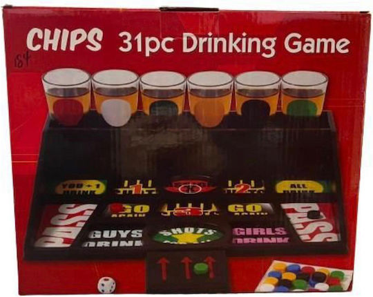 Παιχνίδι Ποτού Chips Drink Game 31pcs Α184 18+