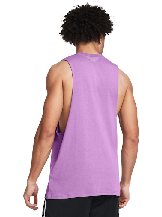 Under Armour T-shirt Purple