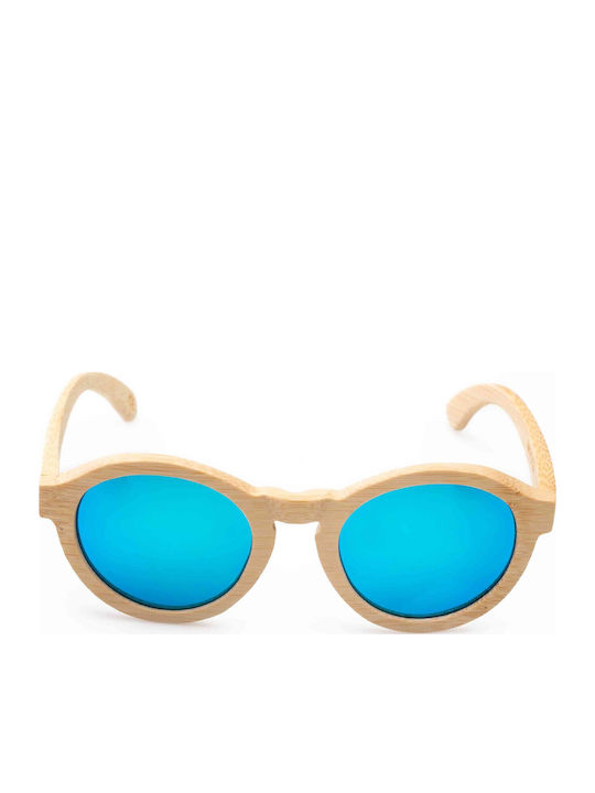 V-store Women's Sunglasses with Multicolour Plastic Frame and Brown Gradient Polarized Lens WD013
