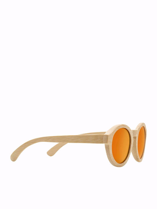 V-store Women's Sunglasses with Multicolour Plastic Frame and Purple Gradient Polarized Lens WD011