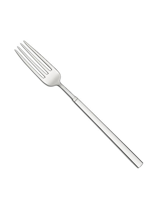 Ready Gabel-Set Obst/Dessert Edelstahl Silber 18cm 12Stück