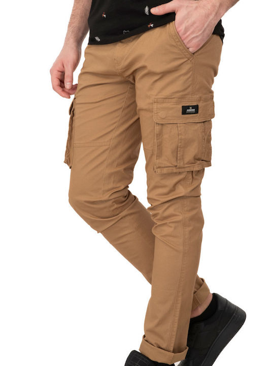 Rebase Men's Trousers Cargo Camel