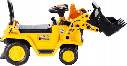 MalPlay Buldozer Under Construction Mașină Ride On Pentru 12+ Luni Bej