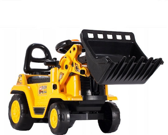 MalPlay Buldozer Under Construction Mașină Ride On Pentru 12+ Luni Bej