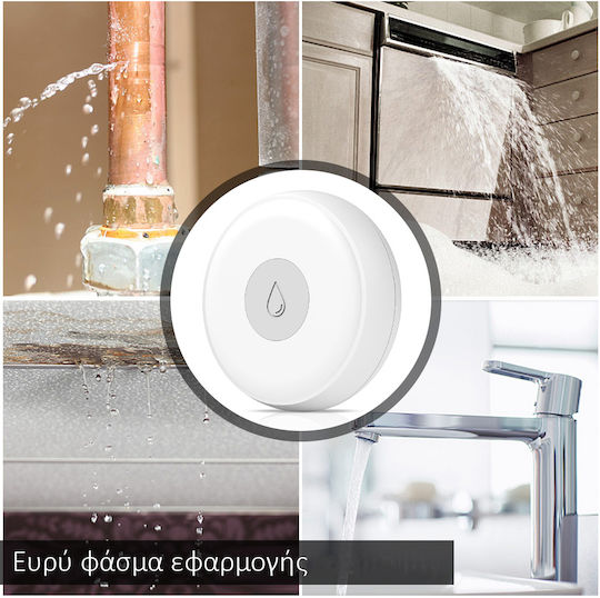 MOES Wireless Battery Flood Detector ZigBee Wi-Fi