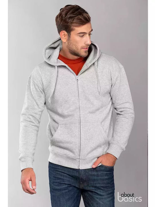 Sol's Men's Long Sleeve Promotional Cardigan Grey Melange