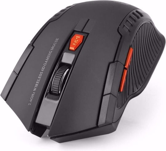 ZE1AK33QWS03 Безжична Ергономична Мишка Черна