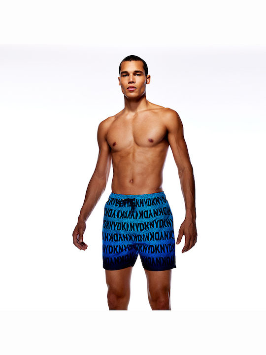 DKNY Men's Swimwear Shorts Blue