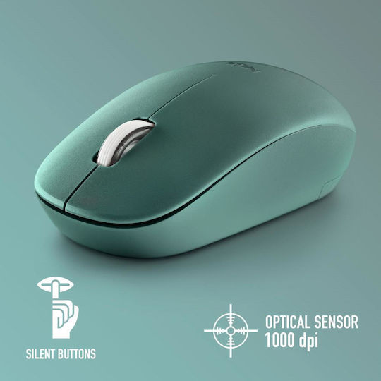 NGS Fog Pro Безжичен Мишка Зелен