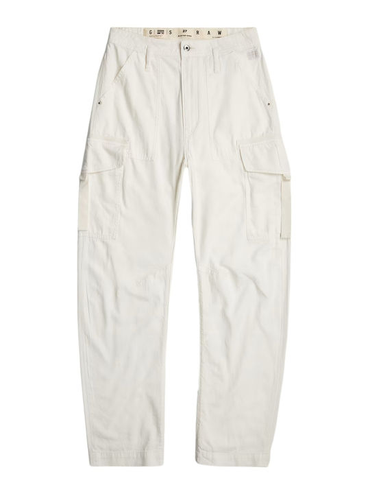 Soft Outdoors Damen Stoff Cargo Hose Cream