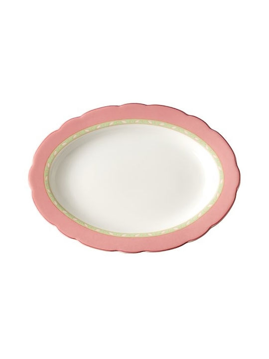 Venus Serving Platter Oval made of Porcelain Pink Venus Serving Platter Oval made of Porcelain Pink