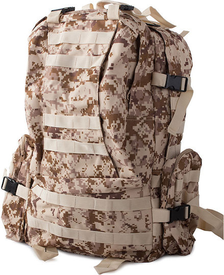 Military Rucksack Backpack Zola Adjustable Shoulder Straps 48.5 L Capacity 2 Detachable Side Pockets