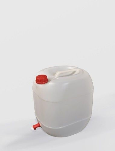 Sterk Canistru De Combustibil Cu Două Locuri Din Plastic Cu Tub De Extensie 30lt Alb