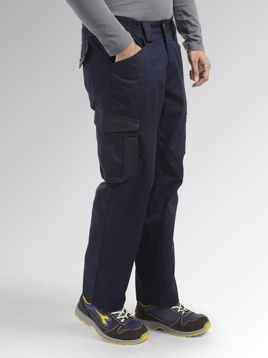 Utility Diadora Staff Cargo Pantaloni de Lucru Albastru marin