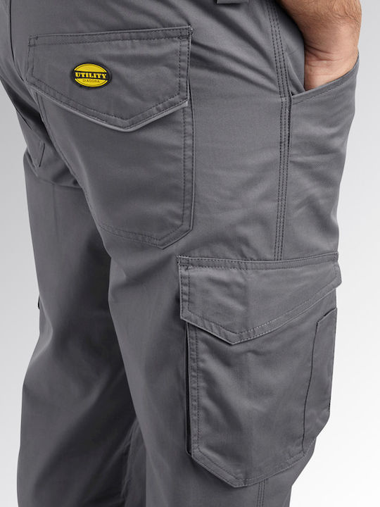 Utility Diadora Cargo Staff Работен Панталон Сив