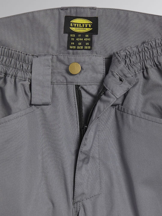 Utility Diadora Cargo Staff Работен Панталон Сив