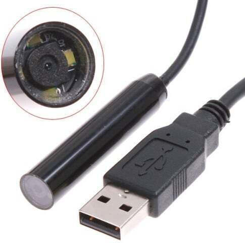 Endoskopkamera mit Kabel 5m