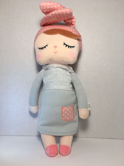 Zola Textile Doll Rosa Bunny Jumpsuit Bunny Bonnet Soft Pleasant To Touch 34 Cm