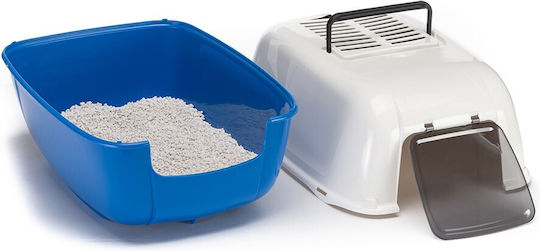 Ferplast Prima Котешка тоалетна Затворена Син Д52.5 x Ш38 x В39.5см