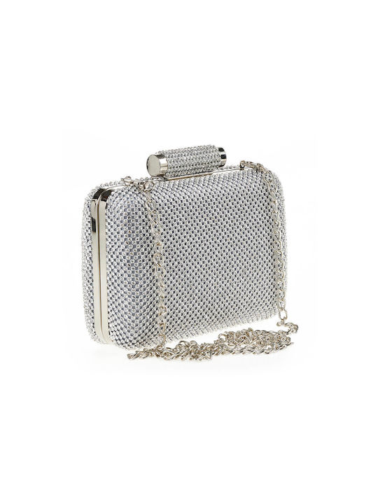 Verde Damen Tasche Hand Silber