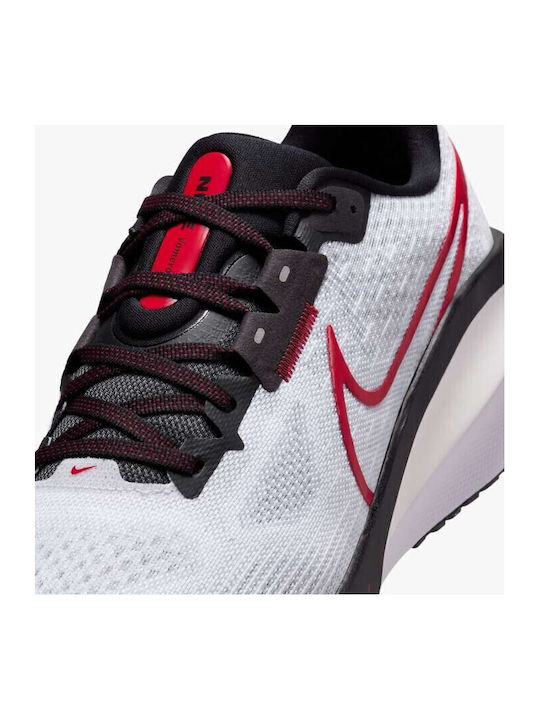 Vomero 17 Men's Sport Shoes Running White Fire Red Platinum Tint Black