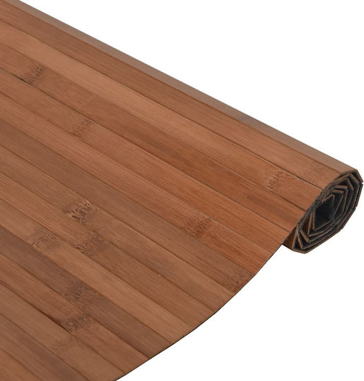 vidaXL Αντιολισθητικό Χαλί Ορθογώνιο Καφέ 100x300cm