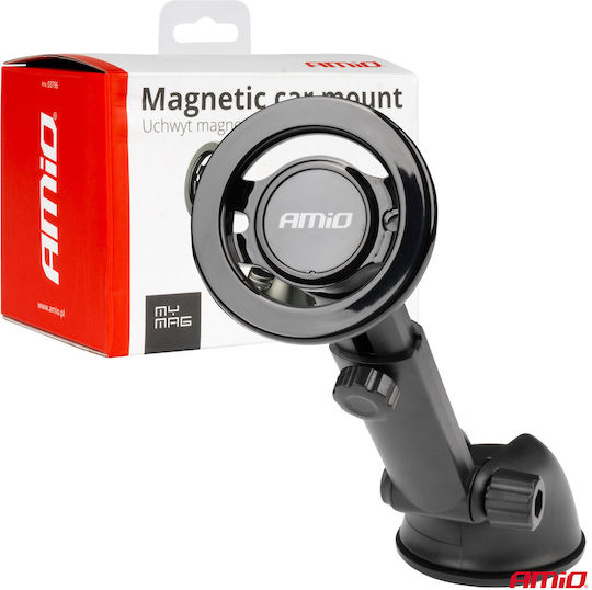 AMiO Auto Handyhalterung mit Magnet Schwarz