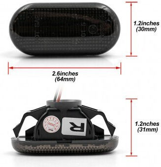Nissan Flash LED за Nissan Qashqai / Pathfinder / Navara / 350Z / Micra / Tiida 2бр
