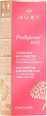 Nuxe Prodigieuse Boost fără culoare Hidratantă & Regenerantă Cremă Pentru Față 40ml