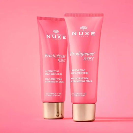 Nuxe Prodigieuse Boost Ενυδατική & Αναπλαστική Κρέμα Προσώπου κατά των Ατελειών με Υαλουρονικό Οξύ 40ml