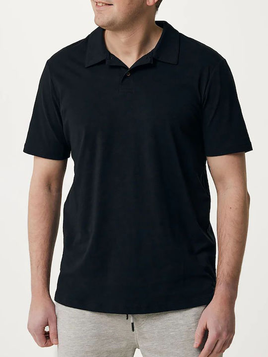 Mexx Men's Short Sleeve Blouse Polo Black