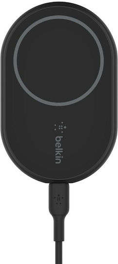 Belkin Βάση Κινητού Αυτοκινήτου Mount με Μαγνήτη και Ασύρματη Φόρτιση Με Αντάπτορα Φόρτισης