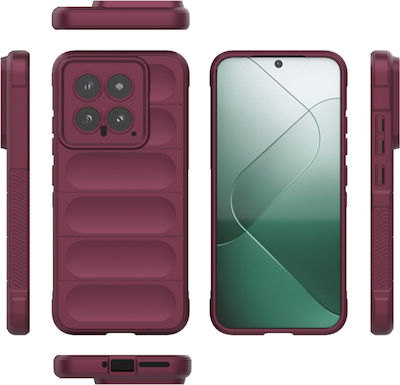 Techsuit Shield Back Cover Burgundy (Xiaomi 14)