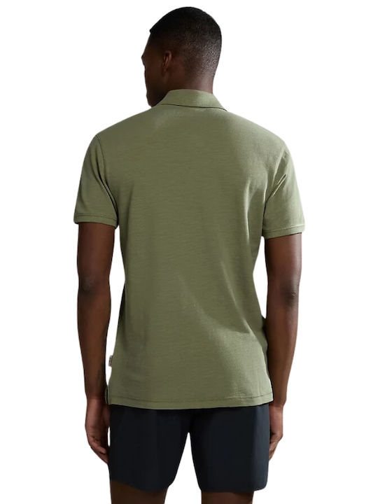 Napapijri Herren Shirt Polo Green Lichen