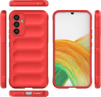 Techsuit Shield Back Cover Red (Galaxy A34)