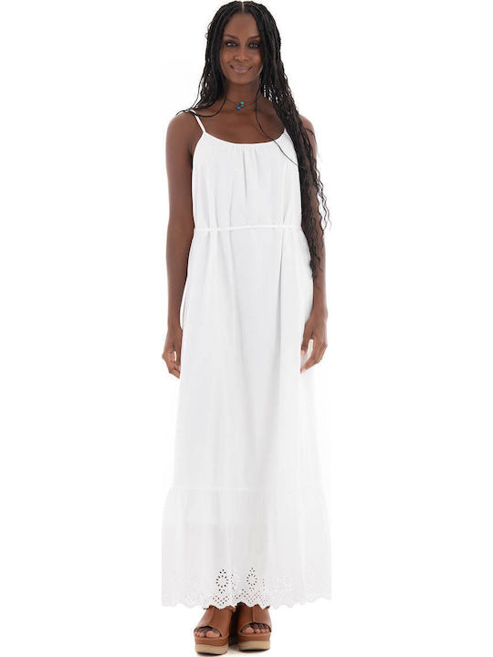 Life Rochie De Vară Maxi Albă