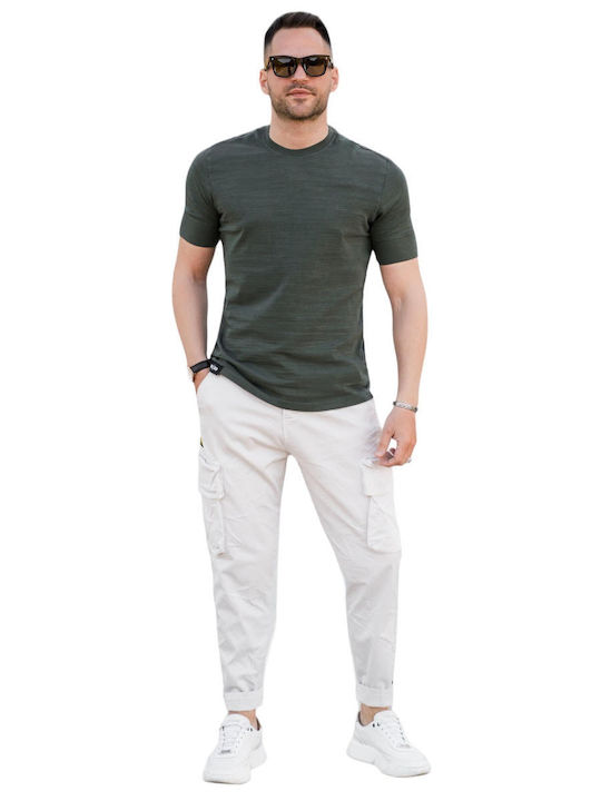 Cosi Jeans Men's Short Sleeve T-shirt Olive