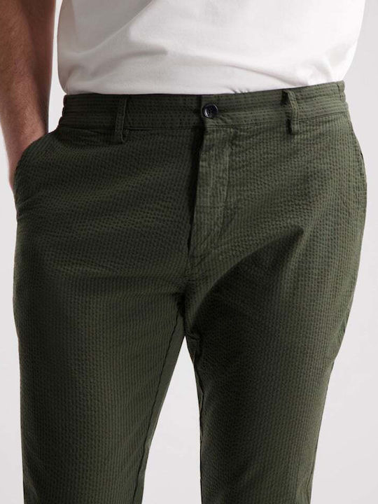 Pantaloni Chino Army Green