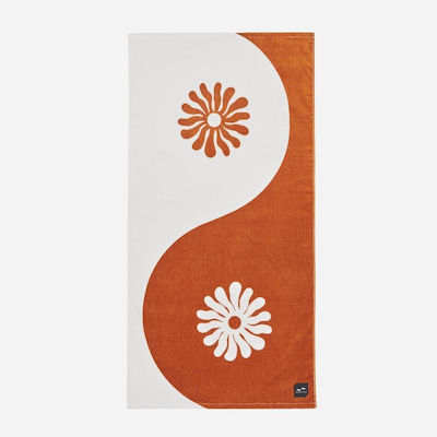 Slowtide Orange Beach Towel 152x76cm