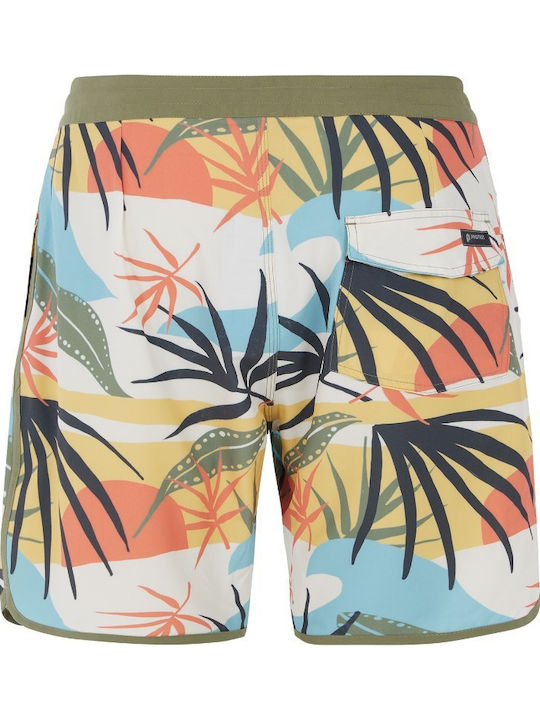 Beachshort Ανδρικό Μαγιό Σορτς Tourmaline Blue με Σχέδια
