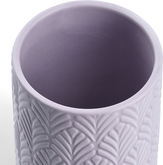 Zeller General Use Vase with Airtight Lid Ceramic Beige 720ml