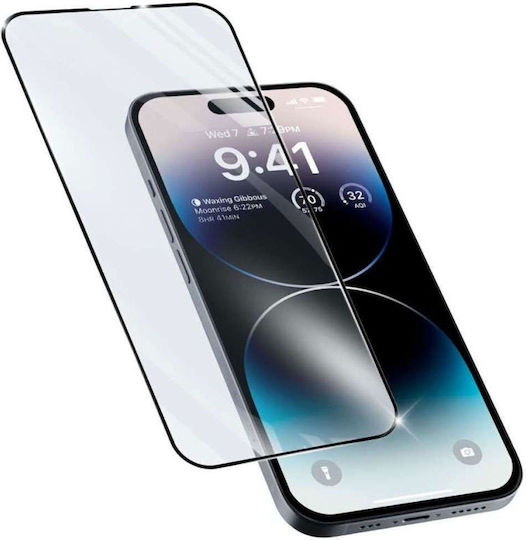 Cellular Line Vollflächig gehärtetes Glas Weiß (iPhone 17e / 16e / 14 / 13 / 13 Pro)