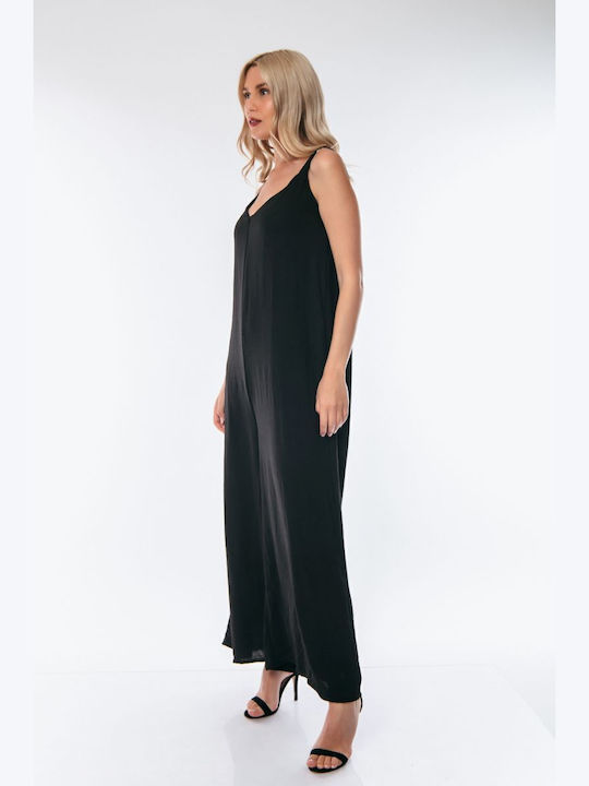 Schwarzer Jumpsuit