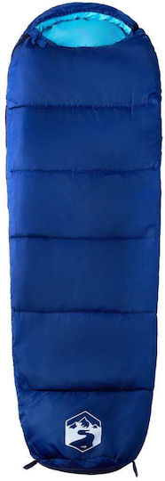vidaXL Sleeping Bag Single Blue