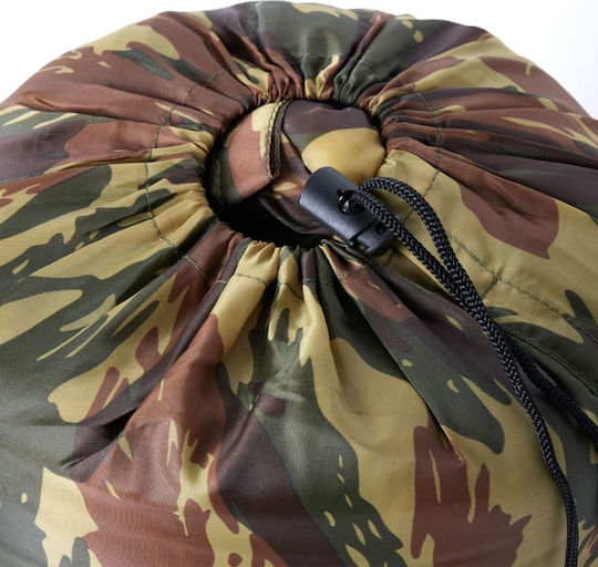 vidaXL Sleeping Bag Μονό Πράσινο