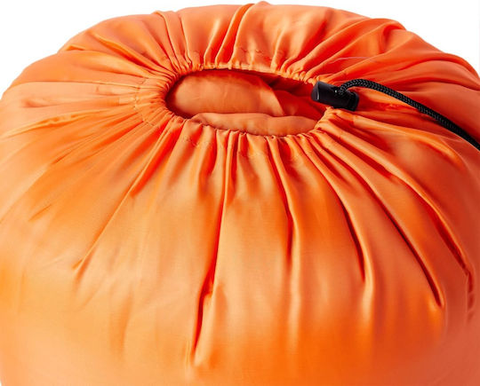 vidaXL Sleeping Bag Μονό Πορτοκαλί
