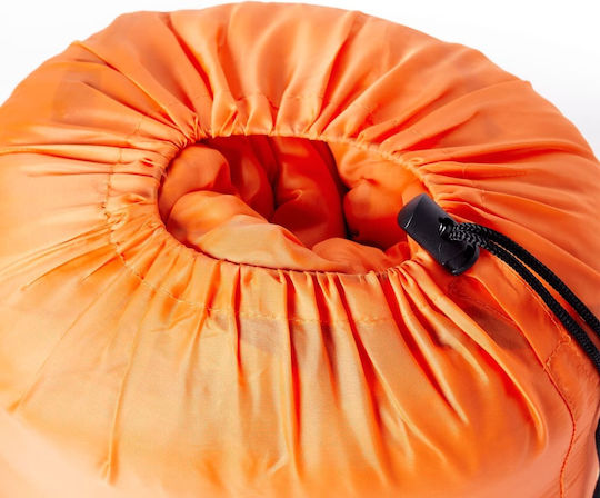 vidaXL Schlafsack Einzeln Orange
