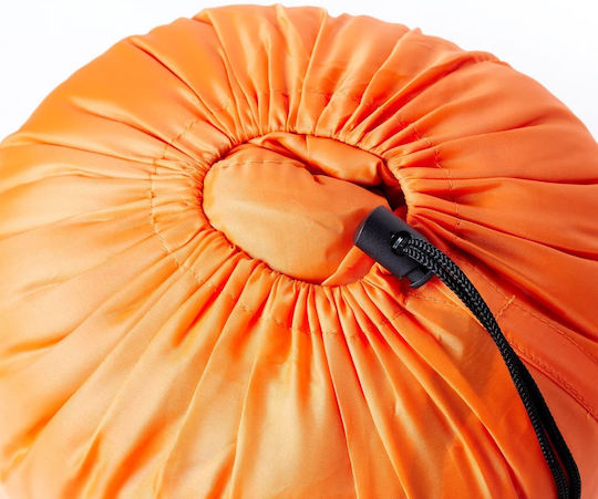 vidaXL Sac de dormit Single Portocaliu